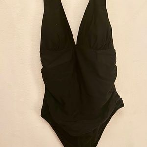 Black One Piece Swimsuit